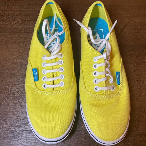 yellow vans size 5